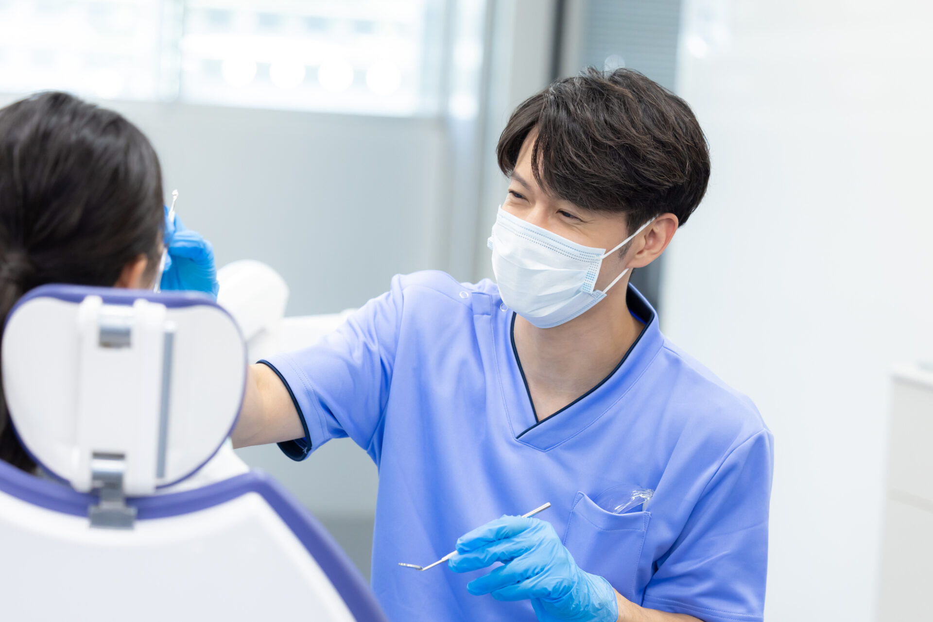 口腔内の検査・状態確認